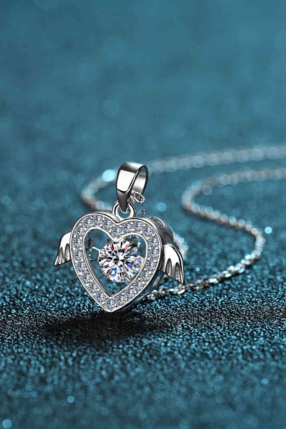 Moissanite 925 Sterling Silver Necklace – Casanova Gems