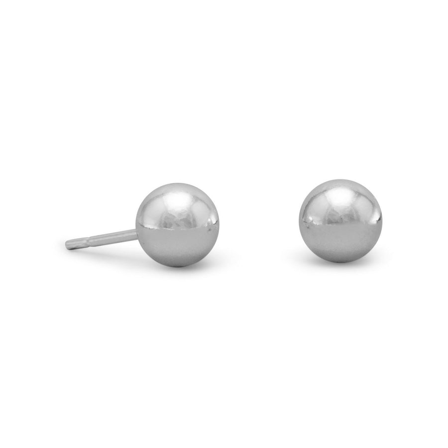 6mm Ball Stud Earring