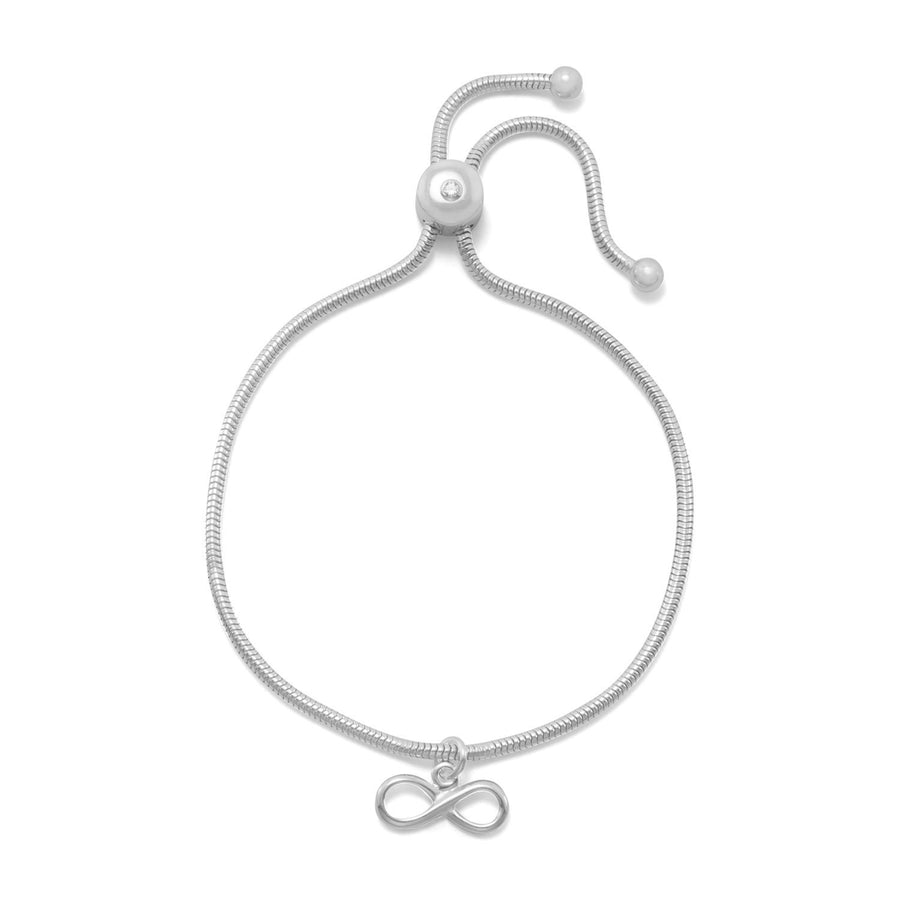 Adjustable Charm Capable Bolo Bracelet