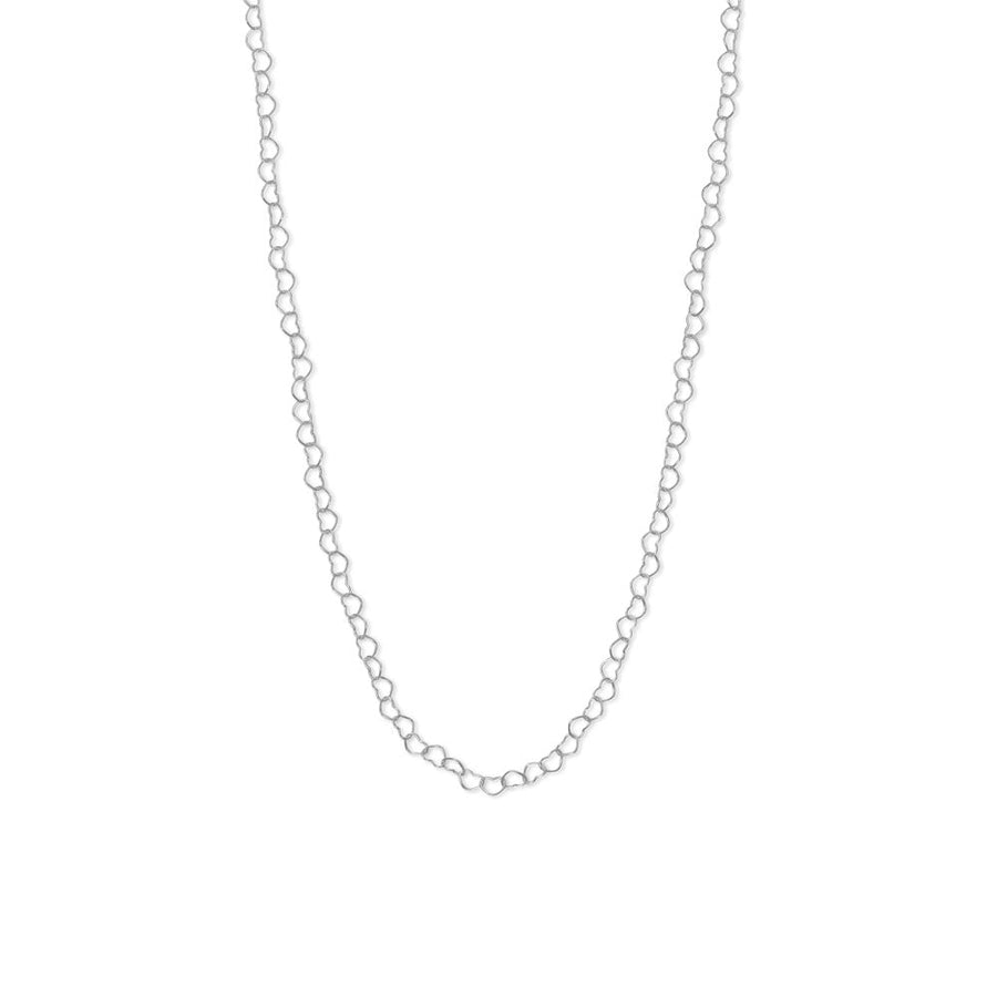 Dainty Linked Heart Chain Necklace