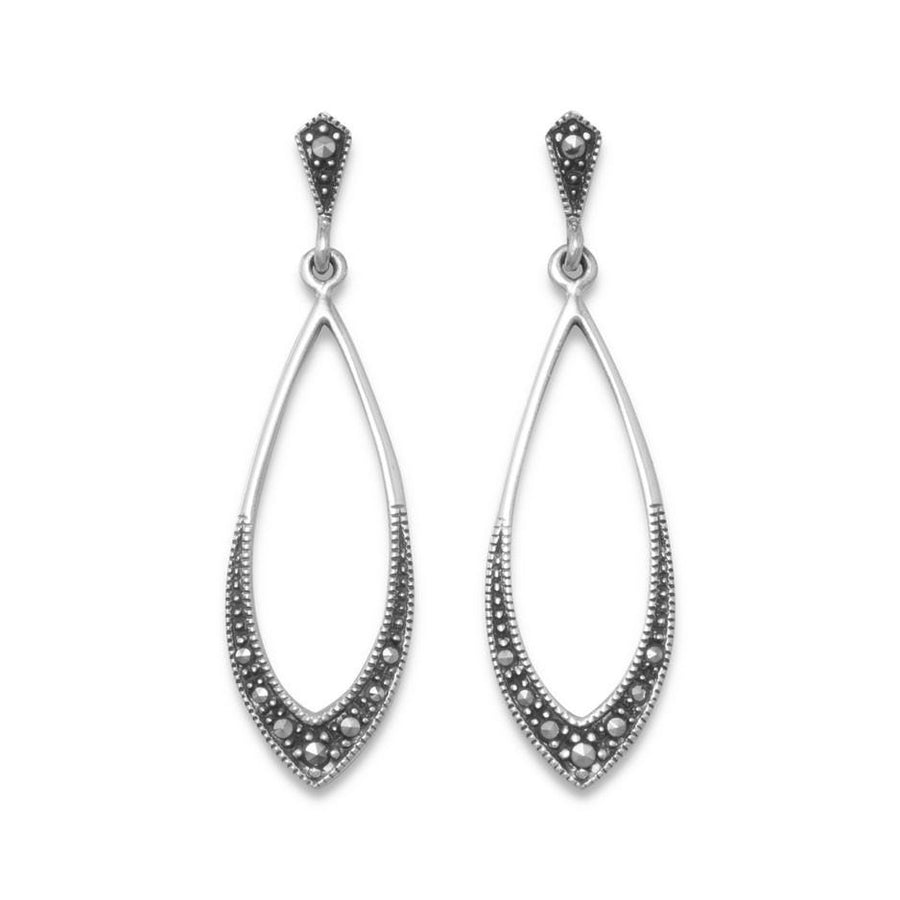 Marcasite Drop Earrings