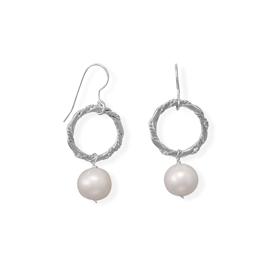 Strike A Pose! Cultured Freshwater Pearl Earrings