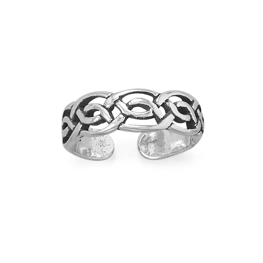 Celtic Design Toe Ring